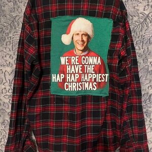 Chevy Chase Upcycled Flannel